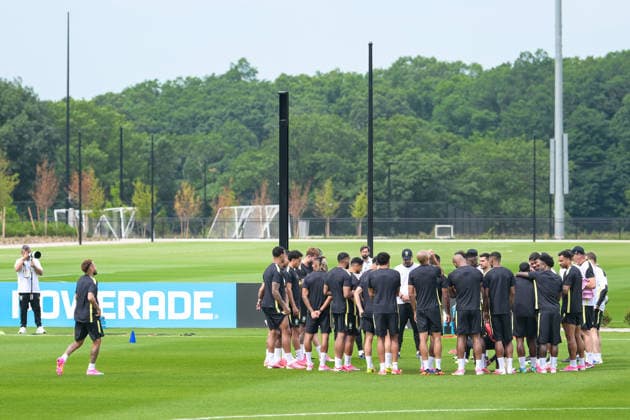 Soccer, 2026 World Cup, 20260618, Brazil Training. Pictured Copyright: Passion2Press MarkusxFischerx