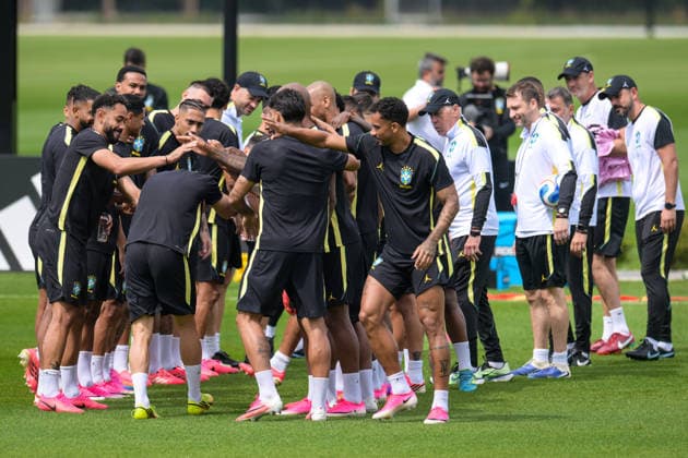 Soccer, 2026 World Cup, 20260618, Brazil Training Copyright: Passion2Press MarkusxFischerx