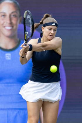 VANDA Pharmaceuticals Berlin Tennis Open 2026 Madison Keys, Karolina Muchova during VANDA Pharmaceuticals Berlin Tennis Open 2026, WTA, Tennis Damen 500, in Berlin, Germany, on June 18, 2026 Berlin Germany  Copyright: xFotoxOlimpikx originalFilename:jastrzebowski-vandapha260618_npqbi.jpg