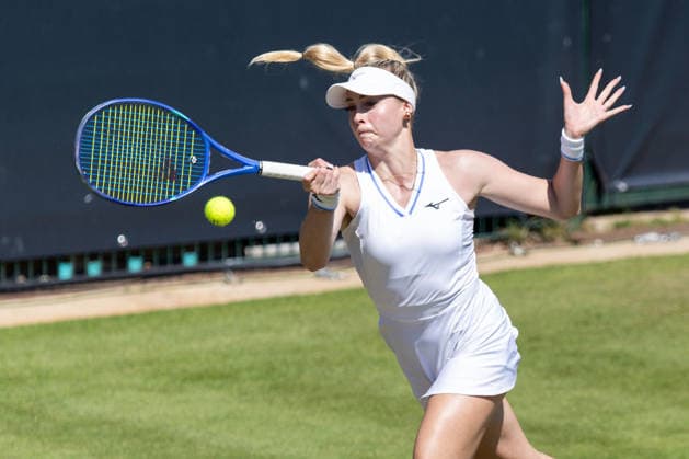 VANDA Pharmaceuticals Berlin Tennis Open 2026 Asia Muhammad, Fanny Stollar during VANDA Pharmaceuticals Berlin Tennis Open 2026, WTA, Tennis Damen 500, in Berlin, Germany, on June 18, 2026 Berlin Germany  Copyright: xFotoxOlimpikx originalFilename:jastrzebowski-vandapha260618_npxa8.jpg
