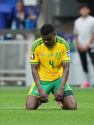 Czechia v South Africa - FIFA World Cup, WM, Weltmeisterschaft, Fussball 2026 - Group A ATLANTA, UNITED STATES - JUNE 18: Teboho Mokoena of South Africa reacts during the 2026 FIFA World Cup First Stage Group A match between Czechia and South Africa at Mercedes-Benz Stadium (Atlanta Stadium) in Atlanta, Georgia, United States on June 18, 2026. Evrim Aydin Anadolu Georgia United States. Editorial use only. Please get in touch for any other usage.  Copyright: x2026xAnadoluxEvrimxAydinx