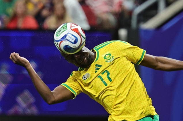 FIFA World Cup, WM, Weltmeisterschaft, Fussball 2026 - Group A - Czechia vs South Africa Evidence Makgopa of South Africa in action during the FIFA World Cup 2026 group stage match Czechia against South Africa, in Atlanta, USA, 18 June 2026. ATLANTA United States  Copyright: xRONALDxWITTEKx