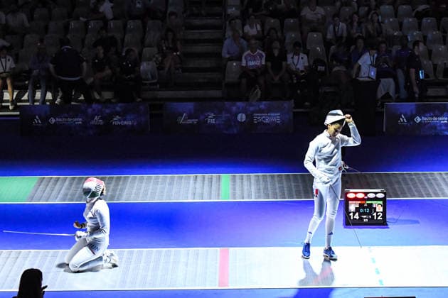 ESCRIME : Championnat d Europe Antony 2026 - 18 06 2026 Alexandra Louis Marie (FRA) Eszter Muhari (HUN) AntonyFrance  Copyright: xBaptistexAutissierx
