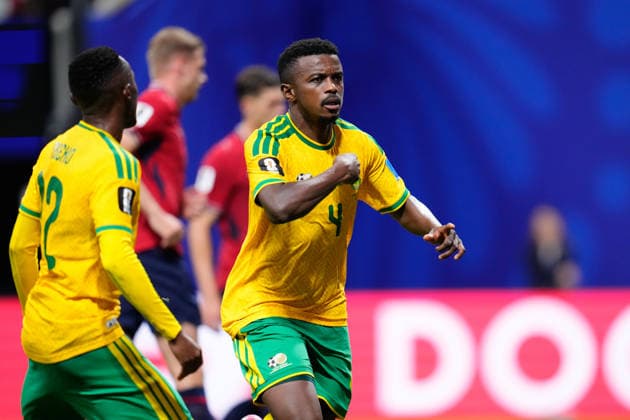 Czechia v South Africa: Group A - FIFA World Cup, WM, Weltmeisterschaft, Fussball 2026 Teboho Mokoena of South Africa celebrates a goal during the FIFA World Cup 2026 Group A match between Czechia and South Africa at Atlanta Stadium on June 18, 2026 in Atlanta, Georgia. Atlanta GA United States  Copyright: xJosexBretonx originalFilename:bretonhernandez-czechiav260618_npzUg.jpg