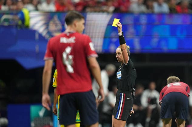 Tori Penso of the U.S. gestures during the match between Chezia and South Africa in Group A of the 2026 FIFA World Cup at Atlanta Stadium in Atlanta, United States, on June 18, 2026. Photo by DeFodi Images (Thor Wegner),detected_source_language