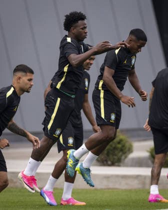 Vinicius Junior of Brazil during Brazil training session at Columbia Park training center in Morristown, Usa, today June 18, 2026. Photo: Ricardo Nogueira Sports Press Photo  Copyright: xRicardoxNogueirax xSportsxPressxPhotox Sportspressphoto_SPR169850