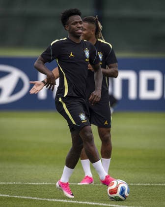 Vinicius Junior of Brazil during Brazil training session at Columbia Park training center in Morristown, Usa, today June 18, 2026. Photo: Ricardo Nogueira Sports Press Photo  Copyright: xRicardoxNogueirax xSportsxPressxPhotox Sportspressphoto_SPR169868