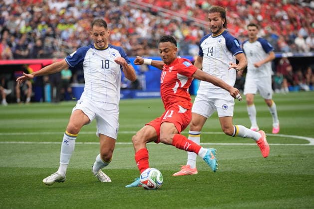 Football, 2026 FIFA World Cup, Switzerland v Bosnia and Herzegovina