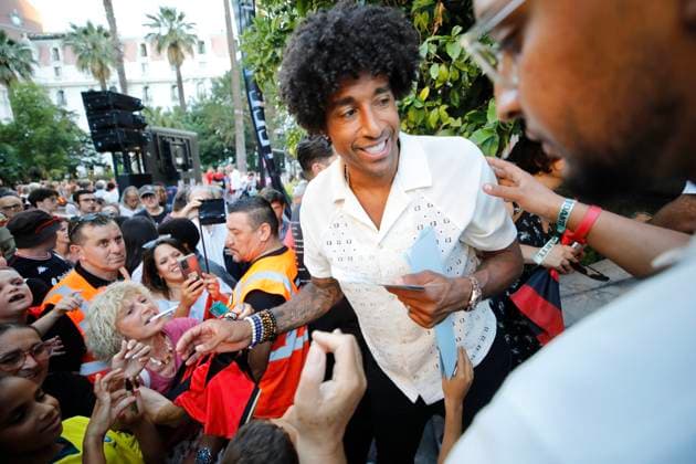Football, France, OGC Nice bid farewell to Dante