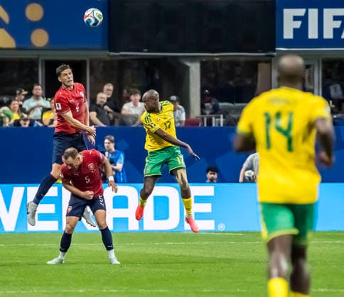 June 18, 2026, Atlanta, Georgia, USA: Czechia defender Robin Hranac (4) plays against South Africa at their FIFA World Cup, WM, Weltmeisterschaft, Fussball First Stage Group A match in ATLANTA, Georgia. The game ends in a 1:1 draw. World Cup: First Stage Group A: Czechia 1:1 South Africa  - ZUMAa161 20260618_aaa_a161_155 Copyright: xWalterxArcex xGMGx