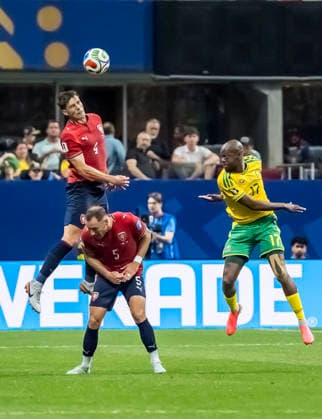 June 18, 2026, Atlanta, Georgia, USA: Czechia defender Robin Hranac (4) plays against South Africa at their FIFA World Cup, WM, Weltmeisterschaft, Fussball First Stage Group A match in ATLANTA, Georgia. The game ends in a 1:1 draw. World Cup: First Stage Group A: Czechia 1:1 South Africa  - ZUMAa161 20260618_aaa_a161_162 Copyright: xWalterxArcex xGMGx