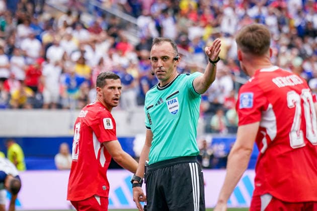USA Soccer 2026 FIFA World Cup Group Stage Group B Switzerland vs. Bosnia and Herzegovina Los Angeles Stadium (SoFi Stadium) Inglewood, Los Angeles County, California Referee Copyright: xJOERANxSTEINSIEKx