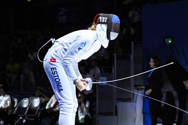 ESCRIME : Championnat d Europe Antony 2026 - 18 06 2026 Katrina Lehis (EST) AntonyFrance  Copyright: xBaptistexAutissierx