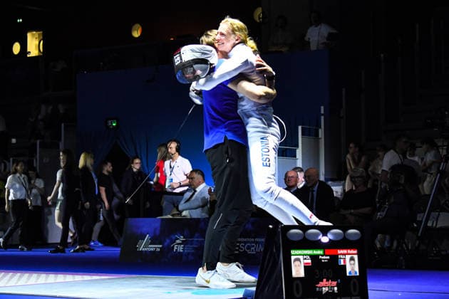ESCRIME : Championnat d Europe Antony 2026 - 18 06 2026 Katrina Lehis (EST) AntonyFrance  Copyright: xBaptistexAutissierx