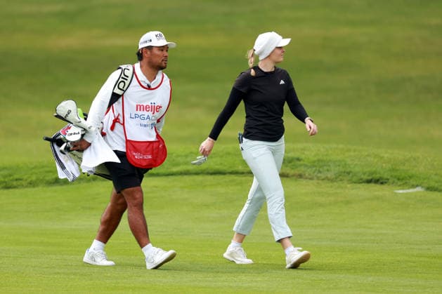 Meijer LPGA, Golf Damen Classic by Simply Give Belmont, MI - JUNE 18: Cassie Porter of Australia walks on the 8th fairway during the first round of the Meijer LPGA Classic by Simply Give at Blythefield Country Club on June 18, 2026 in Belmont, Michigan. Belmont Michigan United States  Copyright: xAmyxLemusx originalFilename:lemus-meijerlp260618_npL59.jpg