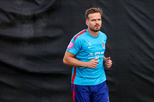 Croatia Training And press conference, PK, Pressekonferenz - FIFA World Cup, WM, Weltmeisterschaft, Fussball 2026 Marin Pongracic of Croatia during the training session at training centre at Episcopal High School on June 18, 2026 in Alexandria, Virginia.  IgorxKralj PIXSELL