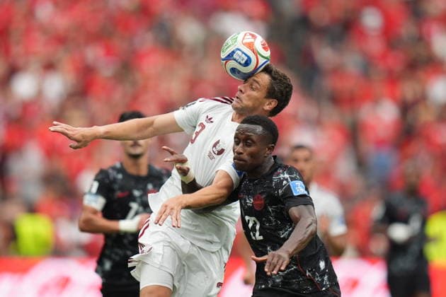 Canada v Qatar - FIFA World Cup, WM, Weltmeisterschaft, Fussball 2026 - Group B VANCOUVER, CANADA - JUNE 18: Lucas Mendes of Qatar in action during the 2026 FIFA World Cup First Stage Group B match between Canada and Qatar at BC Place Stadium in Vancouver, Canada on June 18, 2026. Erçin Ertürk Anadolu British Columbia Canada. Editorial use only. Please get in touch for any other usage.  Copyright: x2026xAnadoluxErcinxErtürkx