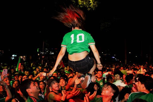 Football, 2026 FIFA World Cup, Mexico v South Korea, Fan Fest in Mexico City