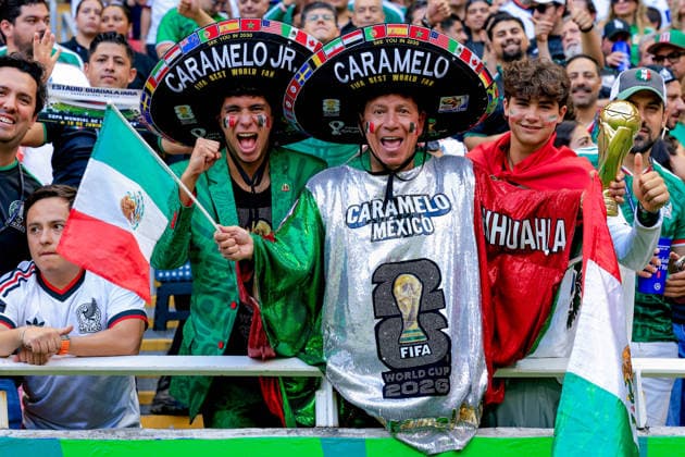 FIFA WORLD CUP 2026 MEXICO VS SOUTH KOREA FIFA WORLD CUP 2026 MEXICO VS SOUTH KOREA MEXICO VS SOUTH KOREA 06 18 2026 GUADALAJARA, JALISCO Action photo of Mexico fans during the Round 1 Group A match of the 2026 FIFA World Cup, held at Estadio Guadalajara in Guadalajara, Jalisco Action photo of Mexico fans, during a Round 1 Group A match of the 2026 FIFA World Cup, held at the Estadio Guadalajara in Guadalajara, Jalisco PHOTO BY IMAGENSHOP PHOTO AGENCY GUADALAJARA, JALISCO, MEXICO,detected_source_language Copyright: xJorgexReyesx