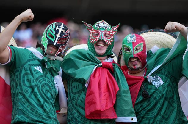 (260619) -- GUADALAJARA, June 19, 2026 -- Fans of Mexico cheer before a group A match between Mexico and South Korea at the 2026 FIFA World Cup, WM, Weltmeisterschaft, Fussball at Guadalajara Stadium in Guadalajara, Mexico, June 18, 2026. ) (SP)MEXICO-GUADALAJARA-FOOTBALL-FIFA WORLD CUP-GROUP A-MEX VS KOR LixMuzi 