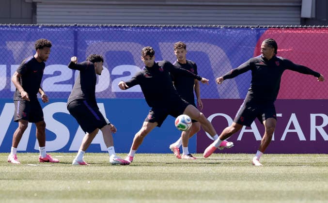 Football, 2026 FIFA World Cup, USA national team, training