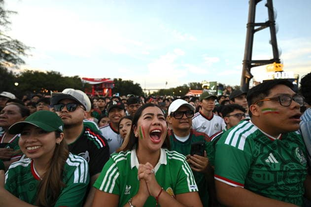 Football, 2026 FIFA World Cup, Mexico v South Korea, Fan Fest in Monterrey