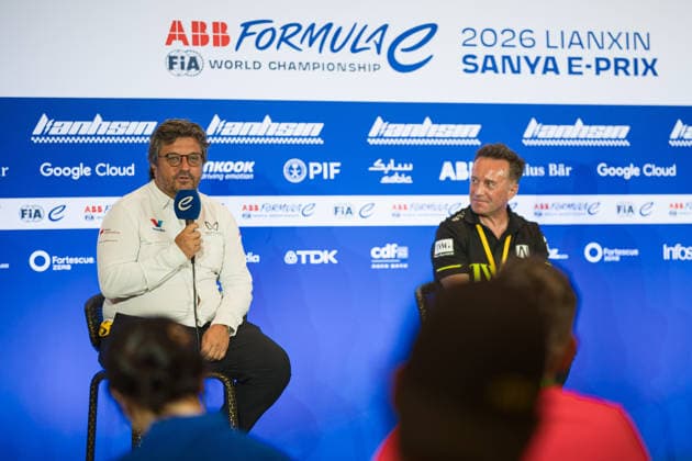 Motorsport, Formula E, Sanya ePrix in China, press conferences