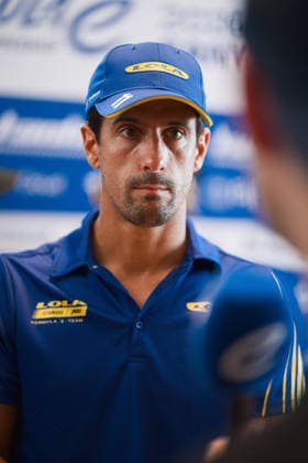 2026 FORMULA E SANYA ePRIX DI GRASSI Lucas (bra), Lola Yamaha ABT Formula E Team, Lola T002, portrait media pen during the 2026 Sanya ePrix, 11th round of the 2025-26 ABB FIA Formula E World Championship, WM, Weltmeisterschaft on the Sanya Street Circuit from June 18 to 20, 2026 in Sanya, China - SanyaChina  Copyright: xCLEMENTxLUCKx
