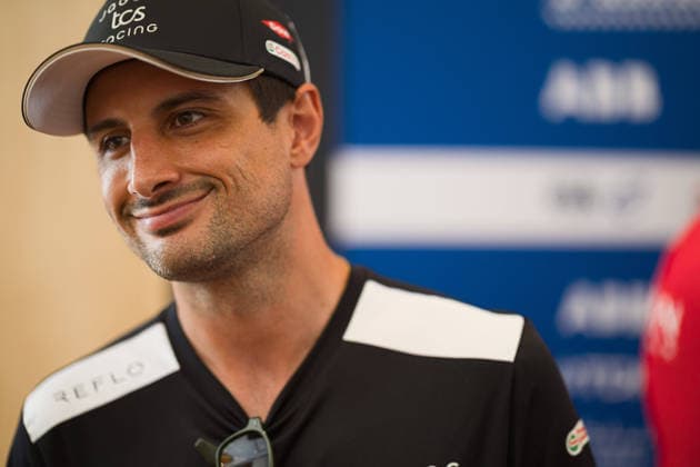 2026 FORMULA E SANYA ePRIX EVANS Mitch (nzl), Jaguar TCS Racing, Jaguar I-Type 7, portrait media pen during the 2026 Sanya ePrix, 11th round of the 2025-26 ABB FIA Formula E World Championship, WM, Weltmeisterschaft on the Sanya Street Circuit from June 18 to 20, 2026 in Sanya, China - SanyaChina  Copyright: xCLEMENTxLUCKx