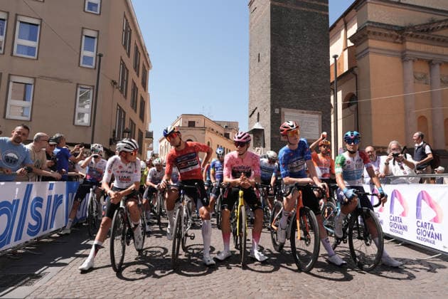 Start the race during Stage 6 of the Giro Next Gen 2026, from Velletri to Subiaco-Monte Livata, Italy, Friday, June 19, 2026.  Copyright: xMassimoxPaolone LaPressex