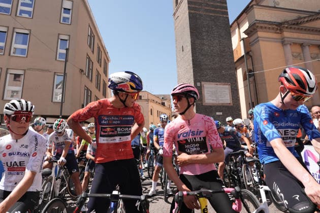 Pre race Italy s Davide Donati of Red Bull - Bora - Hansgrohe Rookies during Stage 6 of the Giro Next Gen 2026, from Velletri to Subiaco-Monte Livata, Italy, Friday, June 19, 2026.  Copyright: xMassimoxPaolone LaPressex