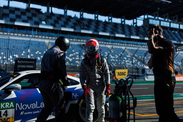 ADAC GT Masters, 5. + 6. Rennen DEKRA Lausitzring 2026 14 Porsche 911 GT3 R (992), razoon - more than racing: Pavel Lefterov, Mark Kastelic - picture by Gruppe C Photography Schipkau DEKRA Lausitzring Brandenburg Germany Copyright: xGruppexCxPhotographyx