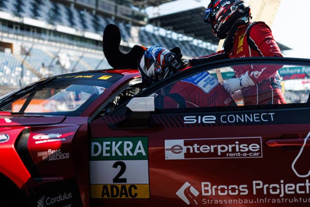 ADAC GT Masters, 5. + 6. Rennen DEKRA Lausitzring 2026 2 Ford Mustang GT3, Haupt Racing Team: Kiano Blum, Niklas Kalus - picture by Gruppe C Photography Schipkau DEKRA Lausitzring Brandenburg Germany Copyright: xGruppexCxPhotographyx