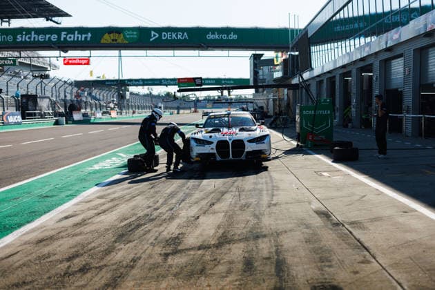 ADAC GT Masters, 5. + 6. Rennen DEKRA Lausitzring 2026 56 BMW M4 GT3 Evo, Schubert Motorsport: Juliano Holzem, Sandro Holzem - picture by Gruppe C Photography Schipkau DEKRA Lausitzring Brandenburg Germany Copyright: xGruppexCxPhotographyx