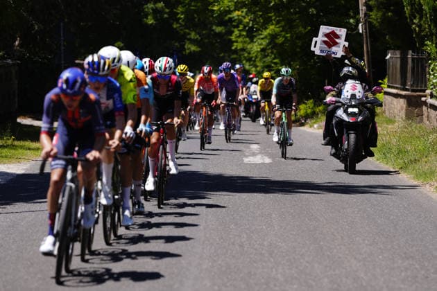 The race during Stage 6 of the Giro Next Gen 2026, from Velletri to Subiaco-Monte Livata, Italy, Friday, June 19, 2026.  Copyright: xFabioxFerrari LaPressex