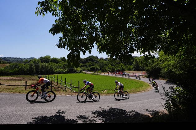The race during Stage 6 of the Giro Next Gen 2026, from Velletri to Subiaco-Monte Livata, Italy, Friday, June 19, 2026.  Copyright: xFabioxFerrari LaPressex