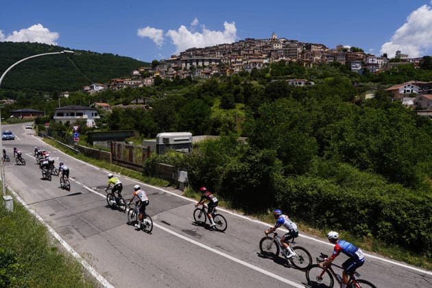 The race during Stage 6 of the Giro Next Gen 2026, from Velletri to Subiaco-Monte Livata, Italy, Friday, June 19, 2026.  Copyright: xFabioxFerrari LaPressex