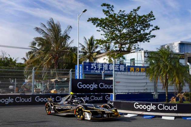 2026 FORMULA E SANYA ePRIX 07 GUNTHER Maximilian (ger), DS Penske, DS E-Tense FE25, action during the 2026 Sanya ePrix, 11th round of the 2025-26 ABB FIA Formula E World Championship, WM, Weltmeisterschaft on the Sanya Street Circuit from June 18 to 20, 2026 in Sanya, China - SanyaChina  Copyright: xJULIENxDELFOSSEx