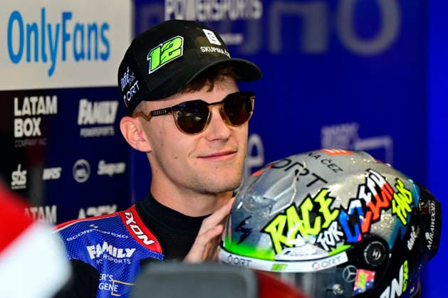 Czech Republic motorcycle Grand Prix, MotoGP World Championship, WM, Weltmeisterschaft in Brno, Czech Republic, on June 19, 2026. Filip Salac from Czech Republic. (CTKxPhoto VaclavxSalek) CTKPhotoP2026061904474  CTKPhotoP2026061904474