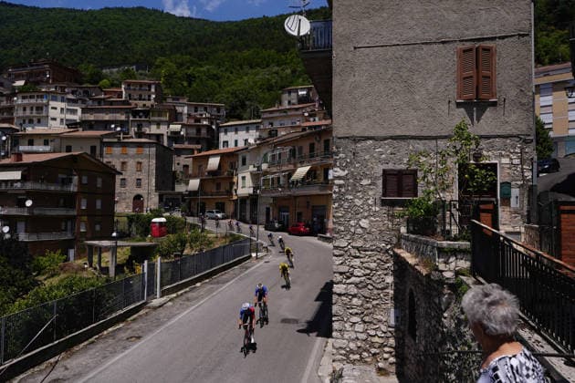 The race during Stage 6 of the Giro Next Gen 2026, from Velletri to Subiaco-Monte Livata, Italy, Friday, June 19, 2026.  Copyright: xFabioxFerrari LaPressex