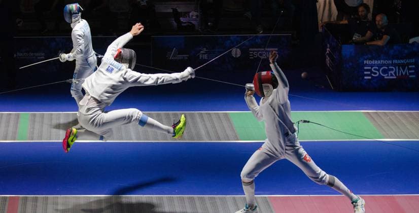 June 19, 2026, Antony, Hauts-De-Seine, France: Paris, France: 2026 fencing European Championship, EM, Europameisterschaft takes place in Paris from the 18th June to the 22th June in Antony, Paris area. Antony France - ZUMAp284 20260619_zip_p284_017 Copyright: xMickaelxPintax