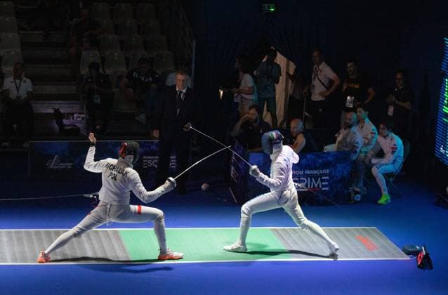 June 19, 2026, Antony, Hauts-De-Seine, France: Paris, France: Italy defeated Poland in the quarterfinals of the team men s o po e event at the European Fencing Championships in Antony. Antony France - ZUMAp284 20260619_zip_p284_024 Copyright: xMickaelxPintax