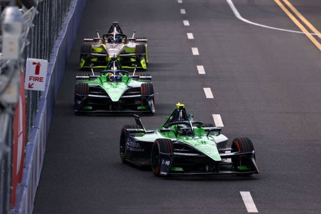 Joel Eriksson (SWE) Envision and teammate Sebastian Buemi (SUI) Envision, Free Practice 1, Sanya E-Prix, China, June 19, 2026, Hainan Island, China, FIA Formula E World Championship Season 12,,detected_source_language