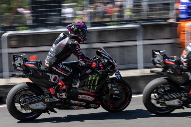 Foto IPP Enrico Schiavi Brno - Ostrova?ice 19-06-2025 MotoGP Gran Premio Motociclismo della Repubblica Ceca 2026 FP1 nella foto: Jorge Martin - Aprilia Racing Brno - Ostrova?ice italy REPUBBLICA CECA ITALY  Copyright: xR4924_italyphotopressx
