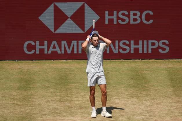 Alex de Minaur of Australia frustrated HSBC Queen s Club Championships, Day Fourteen, Tennis, Queen s Club, West Kensington, London, UK - 19 Jun 2026London Queen s Club United Kingdom  Copyright: xEllaxLing Shutterstockx 16929306f
