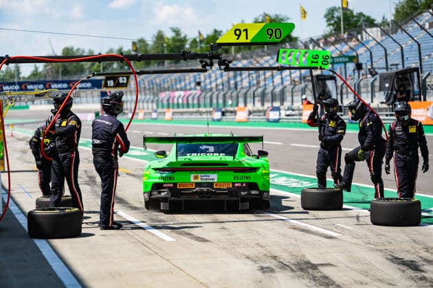 DTM, 5. + 6. Rennen DEKRA Lausitzring 2026 90 Porsche 911 GT3 R (992), Manthey: Ricardo Feller- picture by Gruppe C Photography Schipkau DEKRA Lausitzring Germany Copyright: xGruppexCxPhotographyx