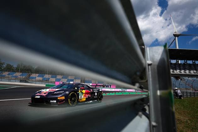 10 Marco Mapelli, Red Bull Team Abt, Lamborghini Temerario GT3, action photo taken at Hoch Zwei Klettwitz, Germany,detected_source_language