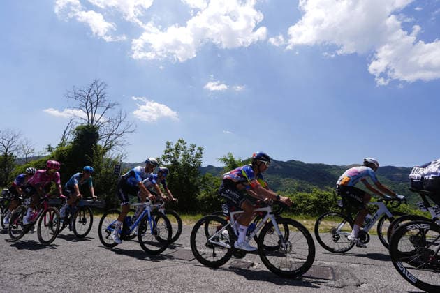The race during Stage 6 of the Giro Next Gen 2026, from Velletri to Subiaco-Monte Livata, Italy, Friday, June 19, 2026.  Copyright: xFabioxFerrari LaPressex