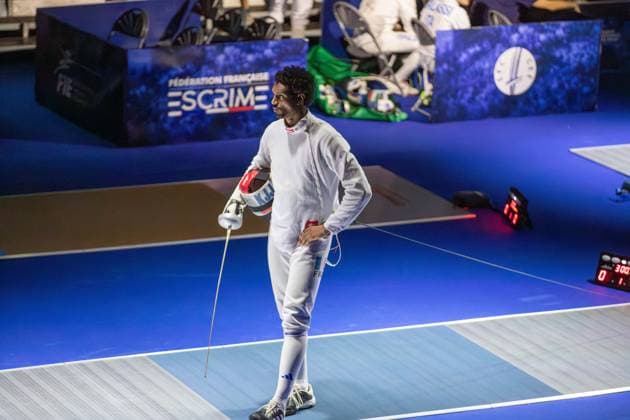 June 19, 2026, Paris, Paris, France: France is facing Ukraine in the semifinals of the men s team o po e event at the European Fencing Championships. France News - June 19, 2026  - ZUMAp284 20260619_zip_p284_033 Copyright: xMickaelxPintax