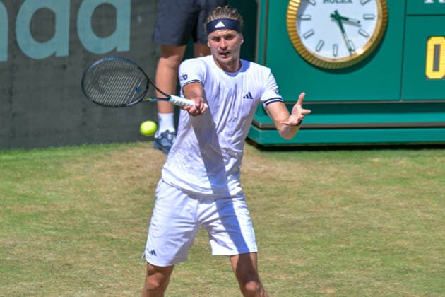 Alexander Zverev GER June 19, 2026 ¢ Tennis ¢ TERRA WORTMANN OPEN ¢ ATP 500, heristo arena Halle Westfalen, TERRA WORTMANN OPEN, North Rhine-Westphalia, Germany,detected_source_language Copyright: xpepphotox xPeterxEppingerx pep00321, pep_20260619_hm_375635